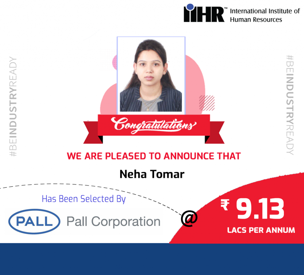 Congratulations Neha Tomar!