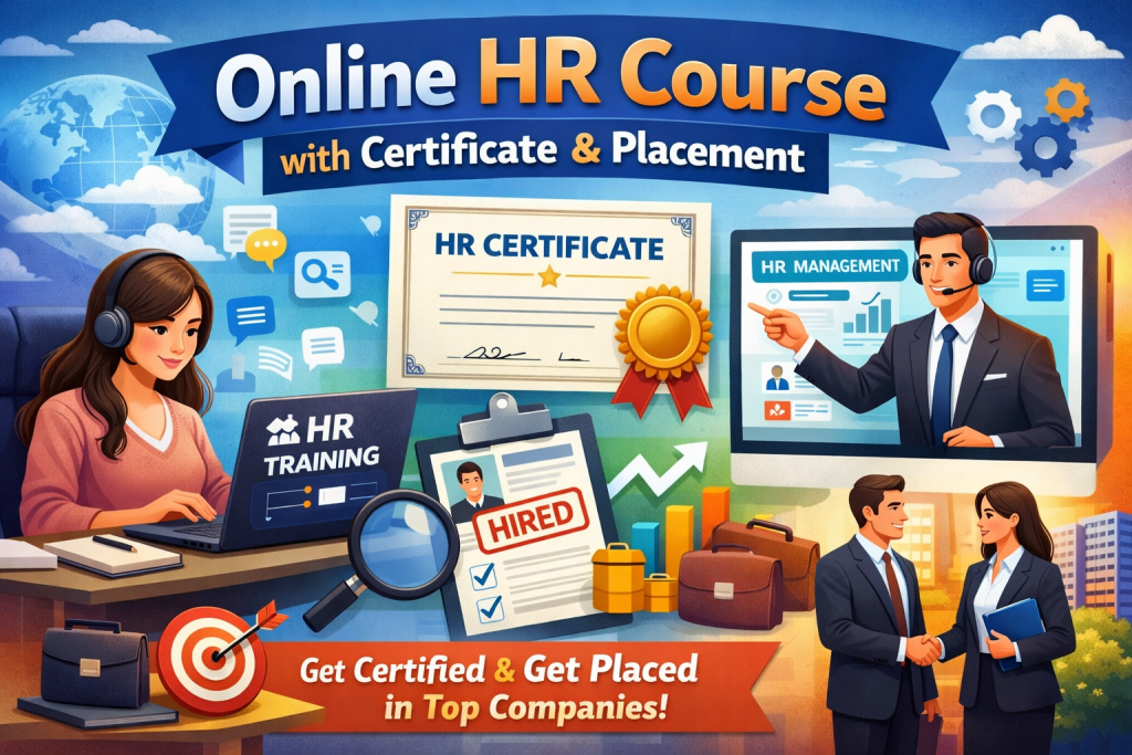 Online HR Course with Certificate and Placement